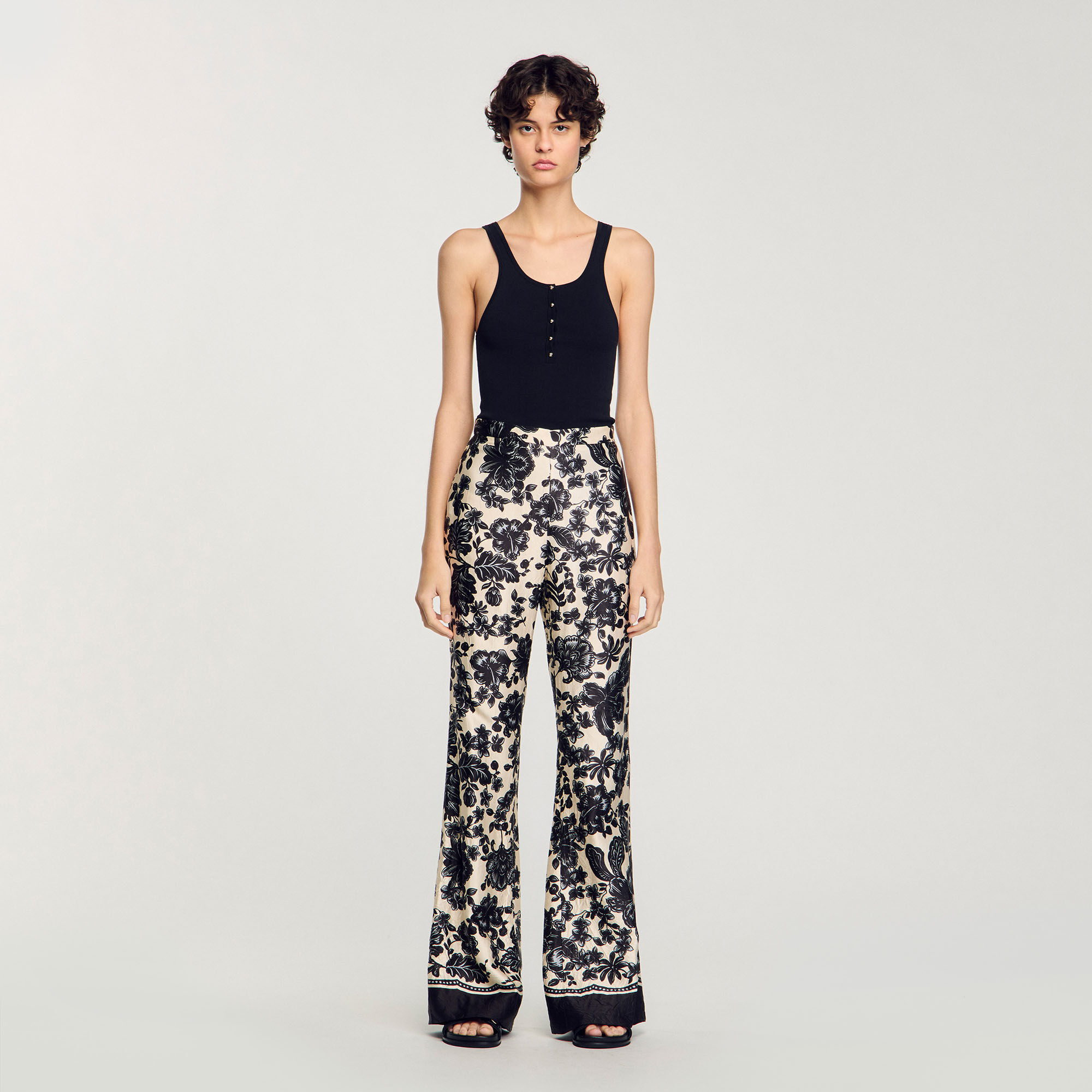 Floral trousers