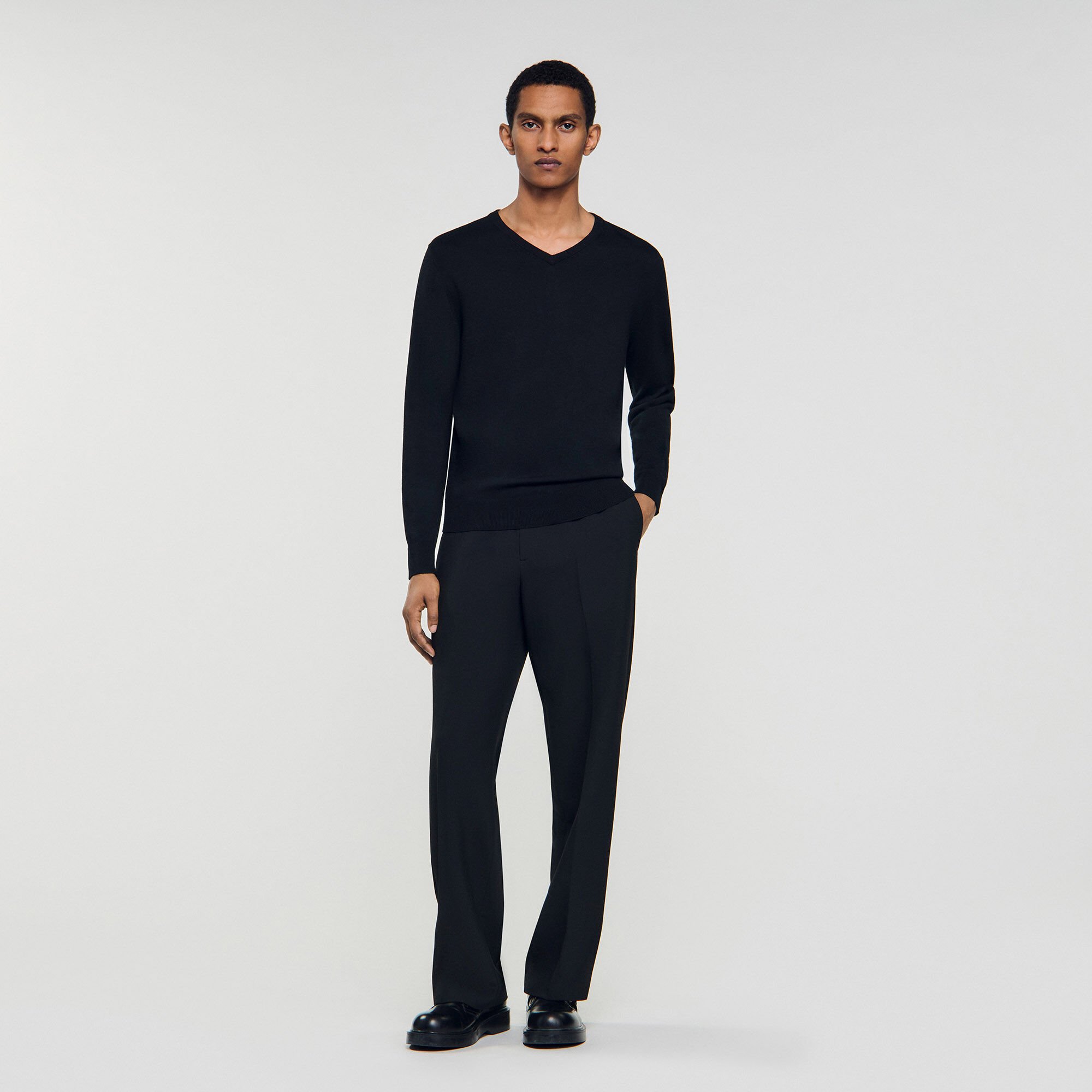Fine wool jumper