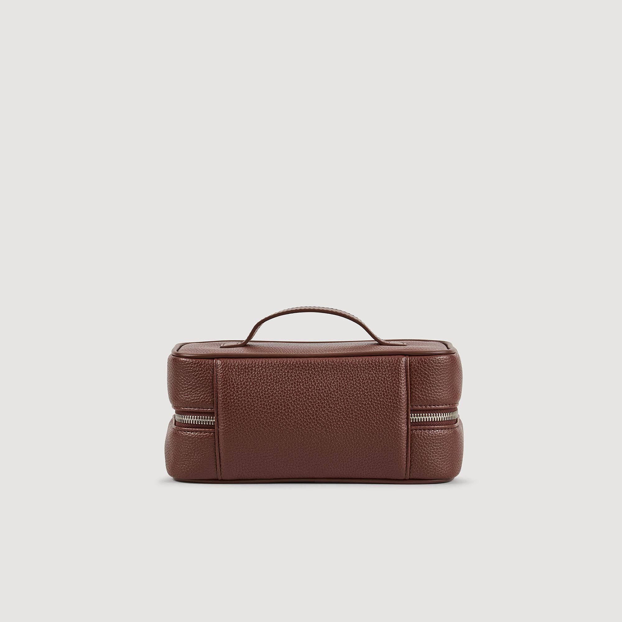 Grained canvas toilet bag - Men | Sandro
