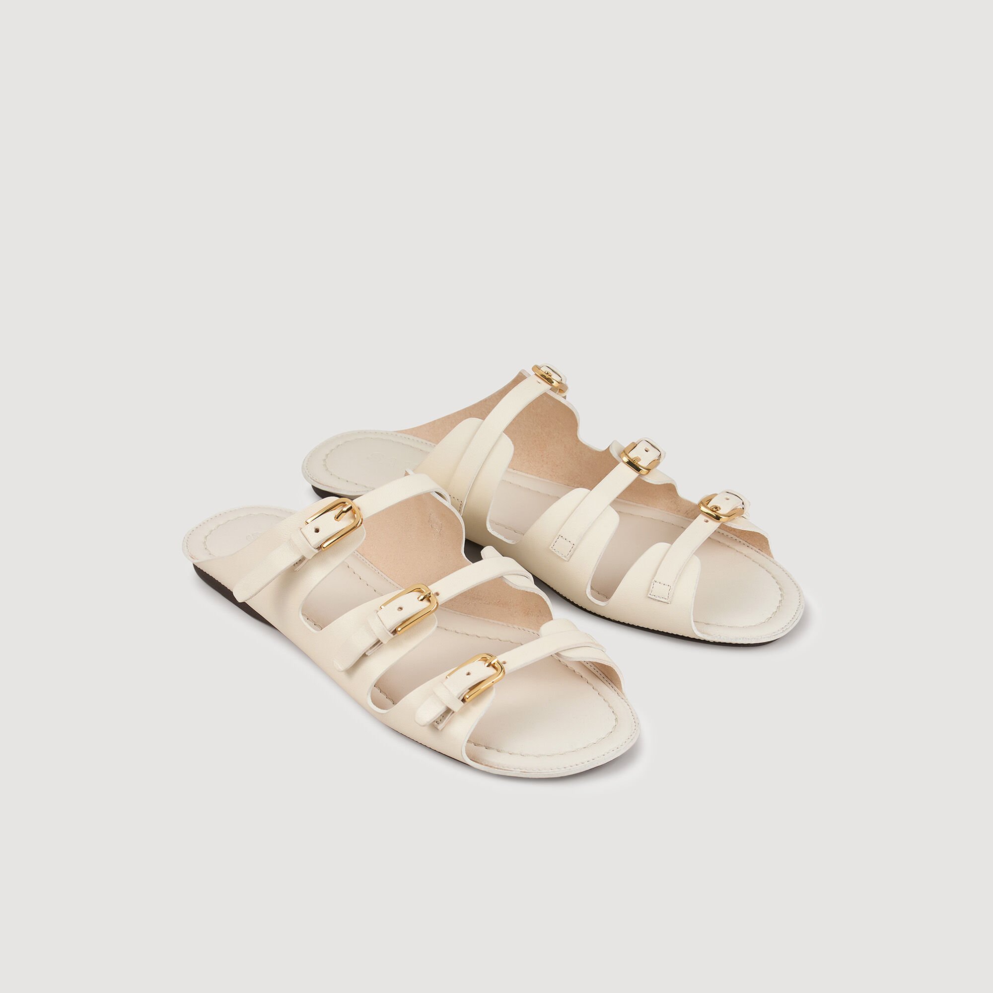 Leather sandals
