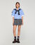 Oversized check shirt