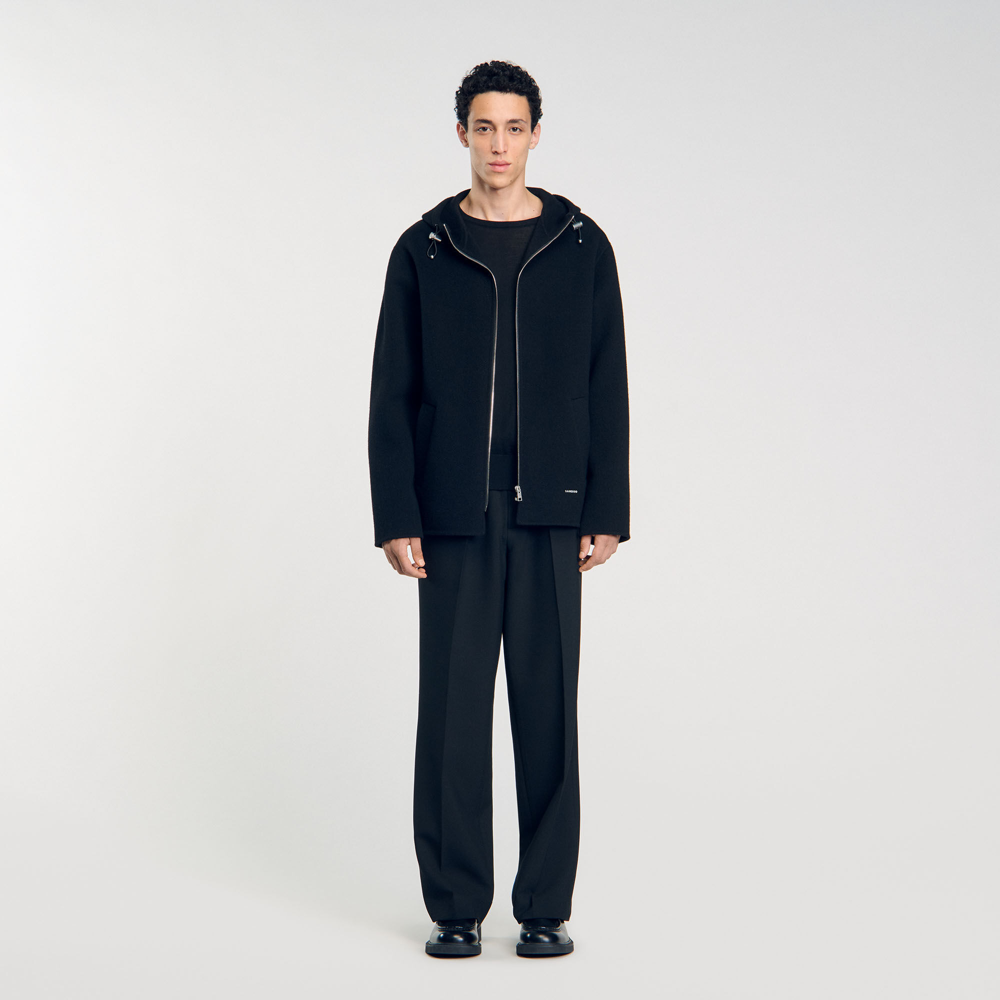 Hooded windcheater