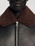 Reversed leather jacket