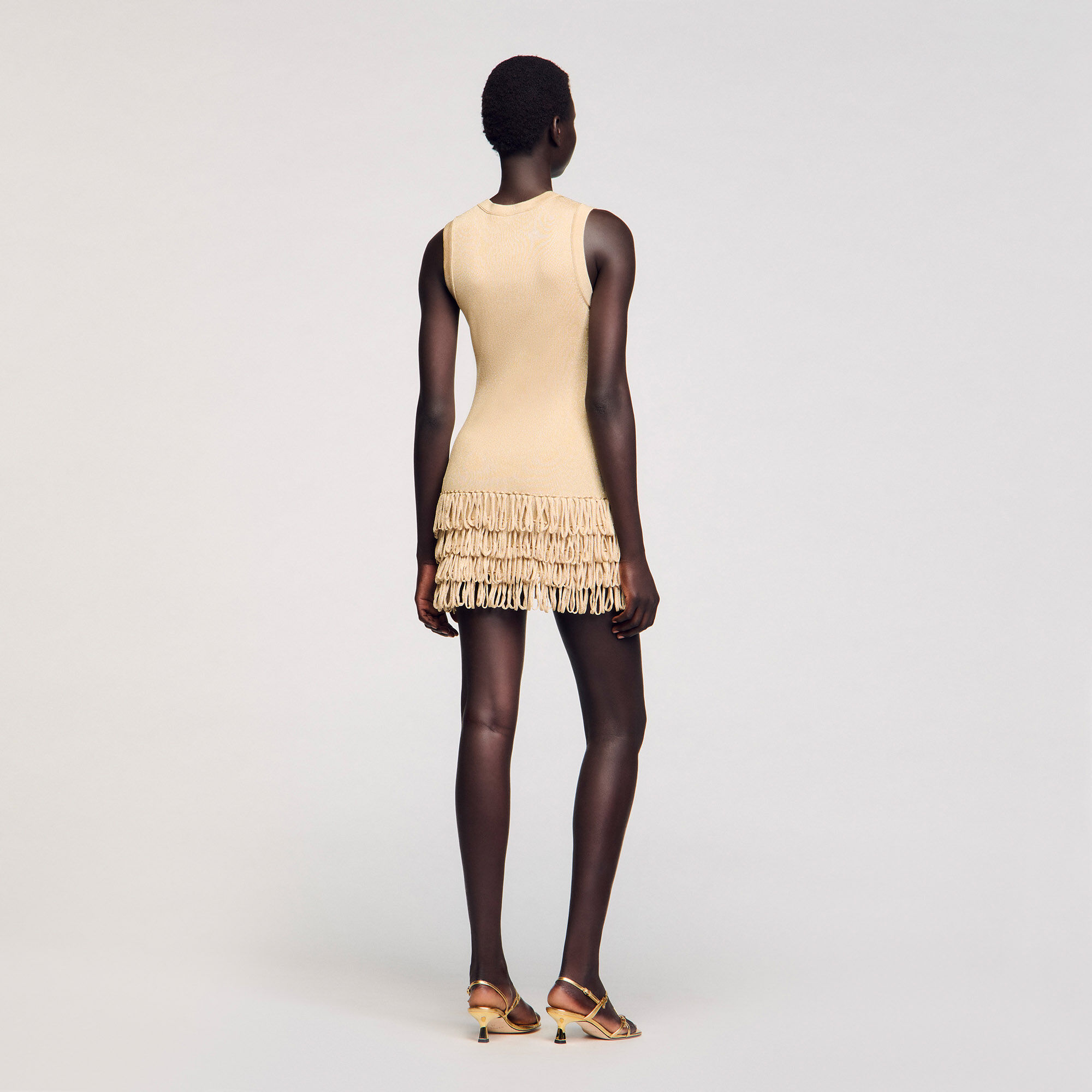 Short knit dress
