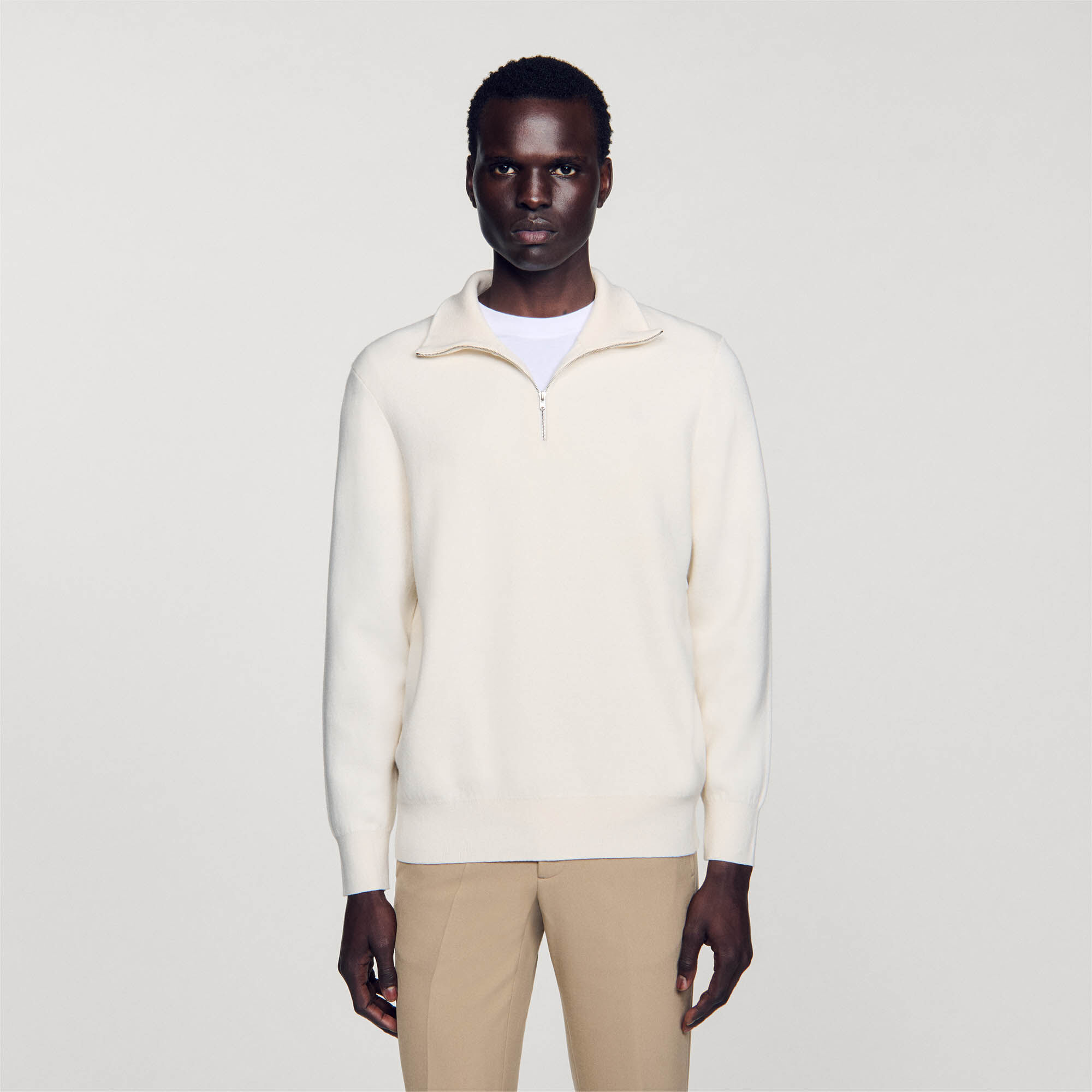 Half-zip jumper