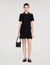 Short buttoned tweed dress