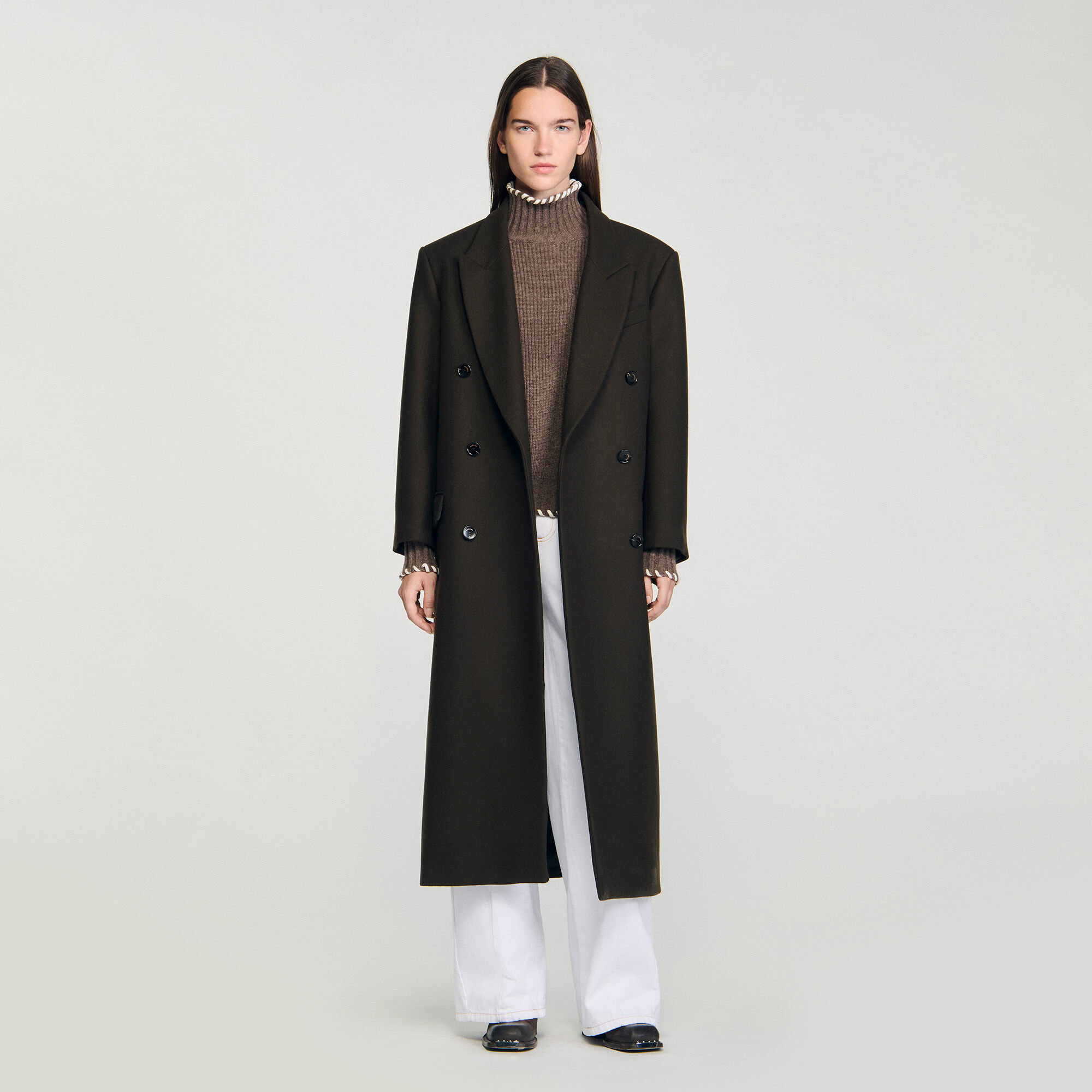 Straight coat