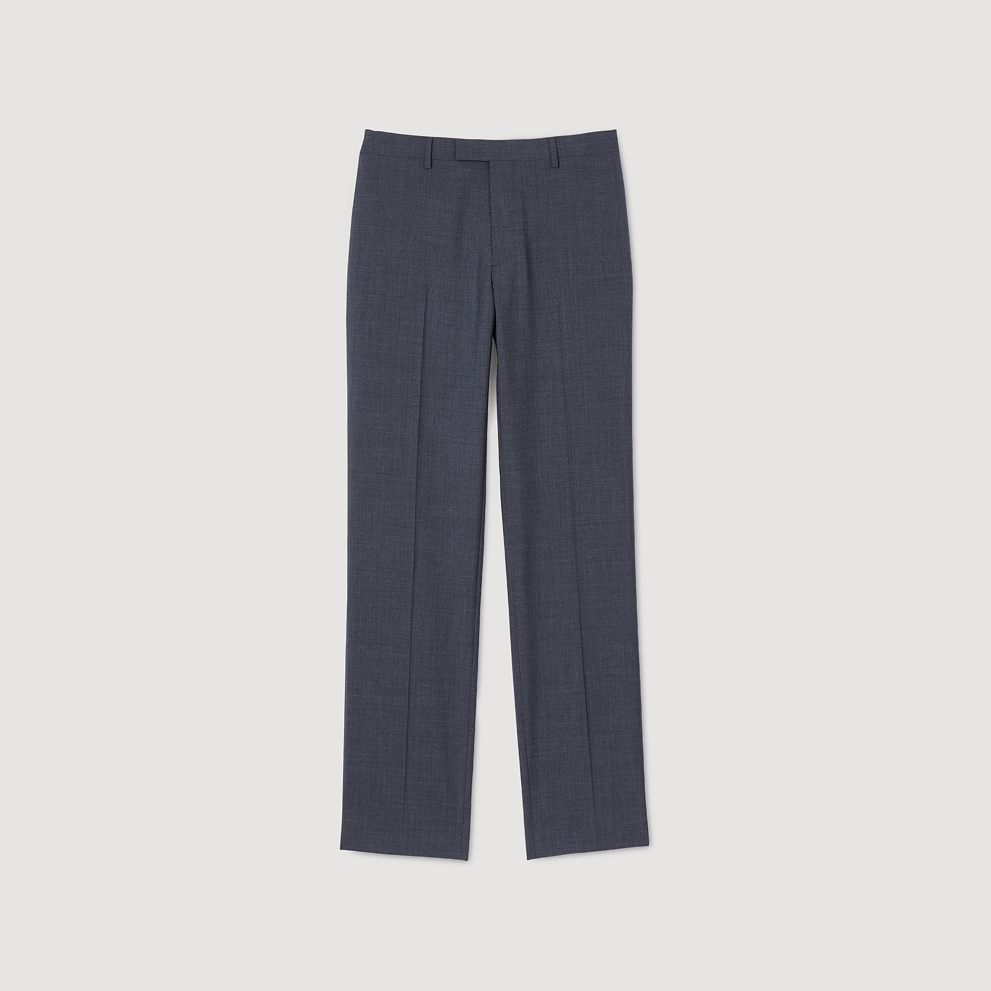 Wool suit trousers