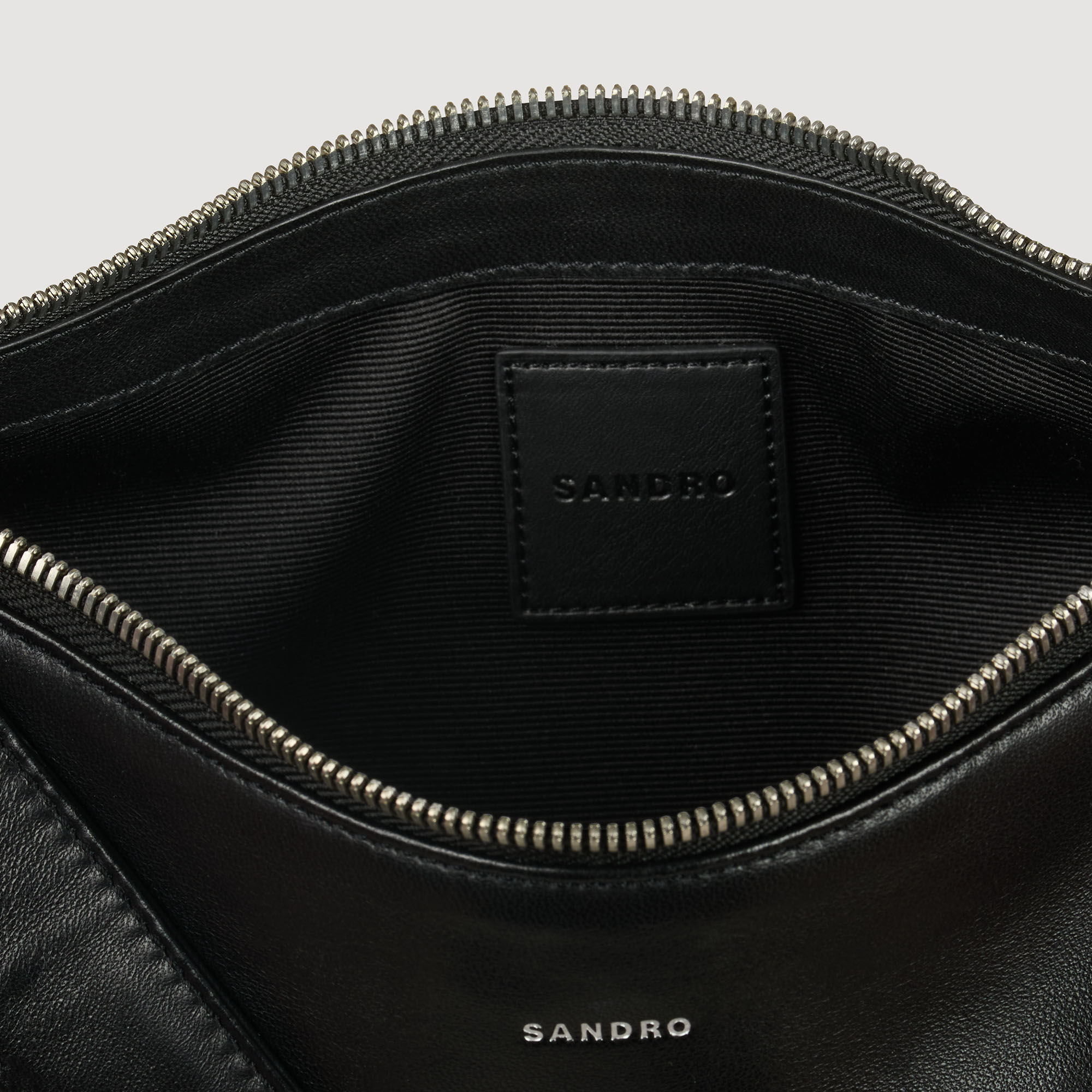 Small leather hobo bag
