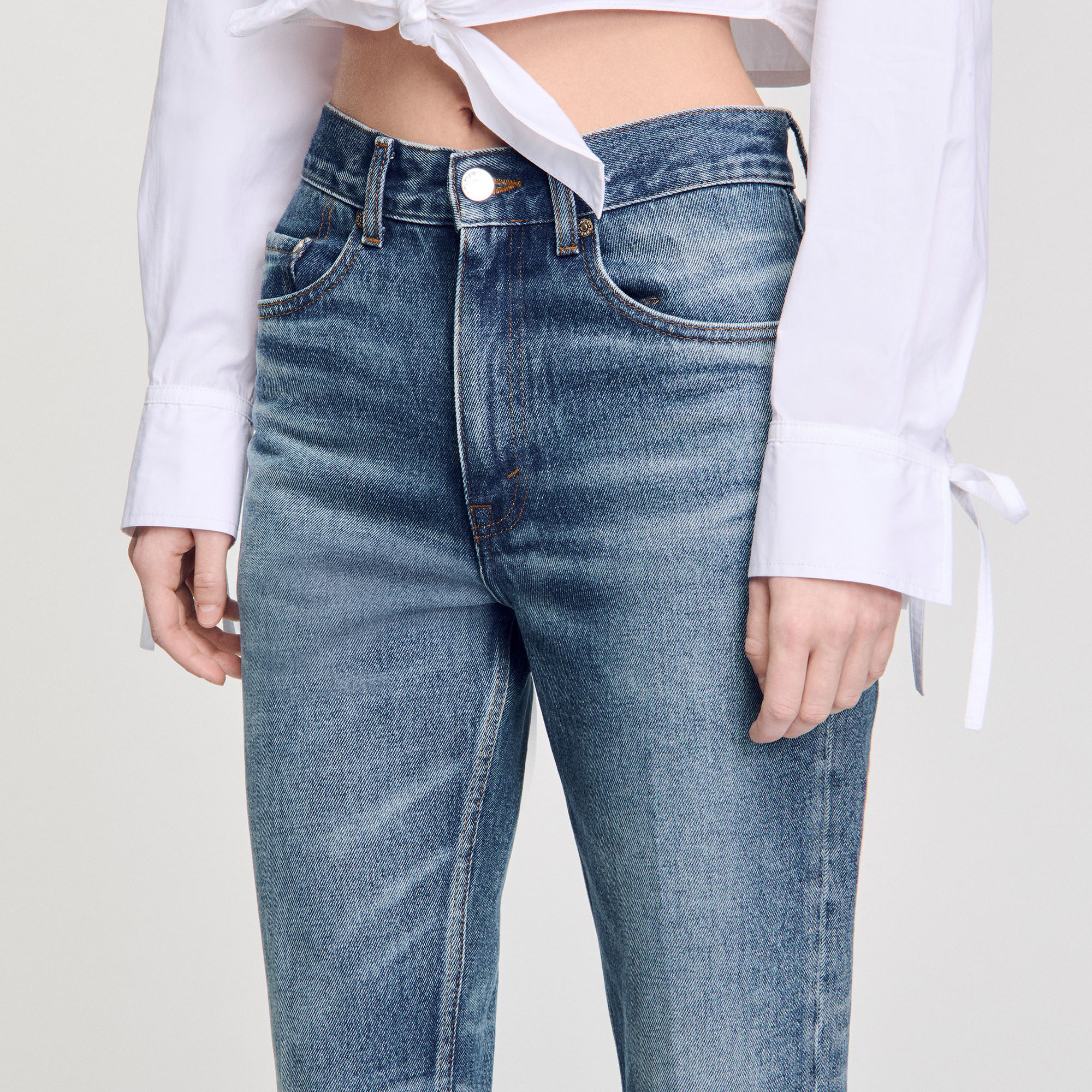 Faded jeans