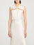 Satin maxi dress with rhinestones - Women | Sandro
