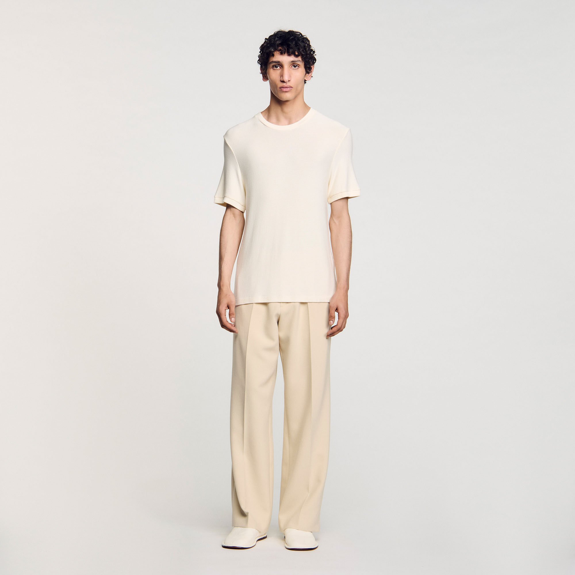 SANDRO 売れ筋商品|||サンドロ シャツ トップス レディース Shirts Beige 楽天市場】SANDRO（サイズ（S/M/L）L）（シャツ・ブラウス