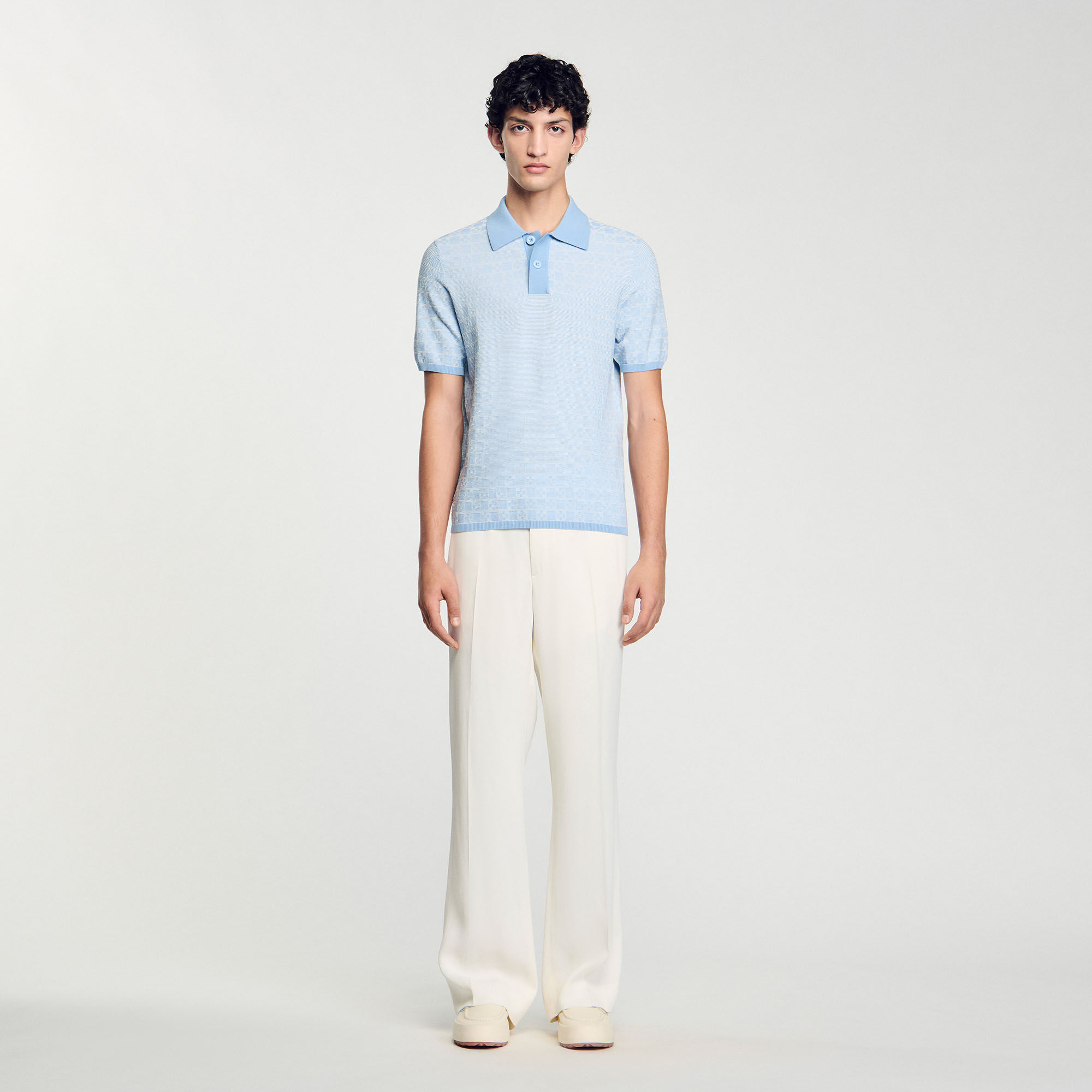 Square Cross polo shirt