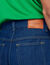 High-waisted flared jeans