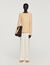 Boucl&eacute; cotton jumper
