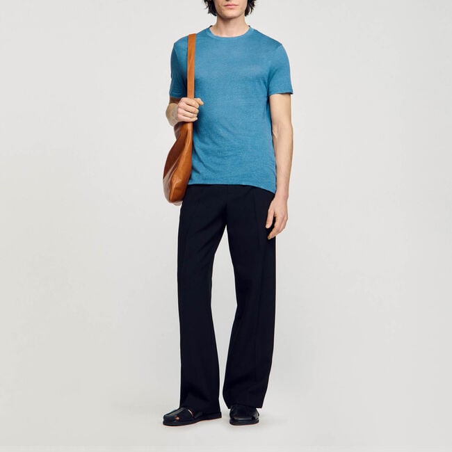 Certified linen T-shirt