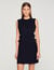 Short dress with cutouts