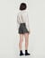 Houndstooth wool shorts - Women | Sandro