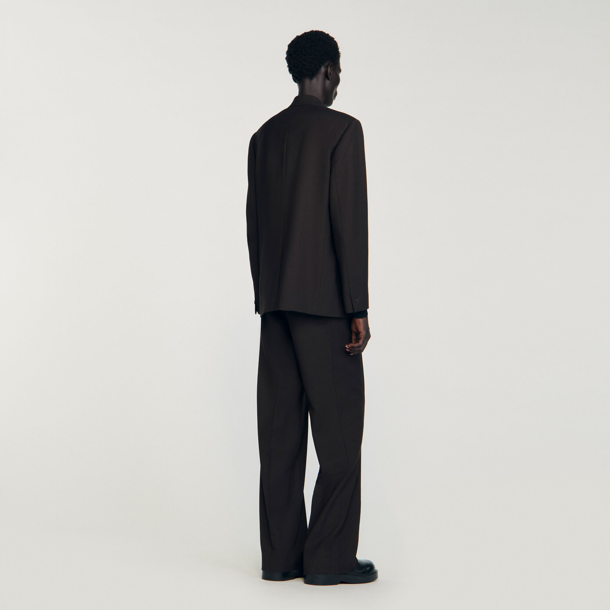 Wool suit jacket