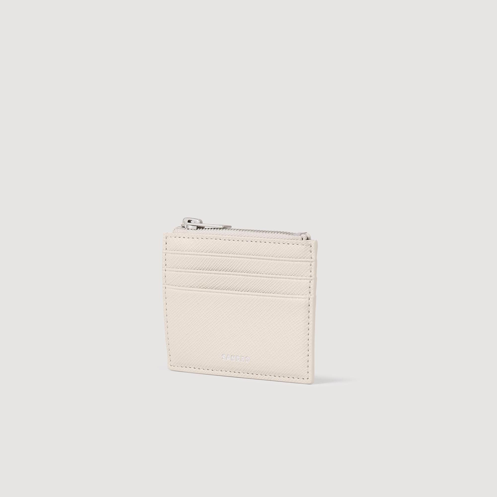 Reconstituted leather cardholder