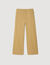 Wide-leg cotton trousers