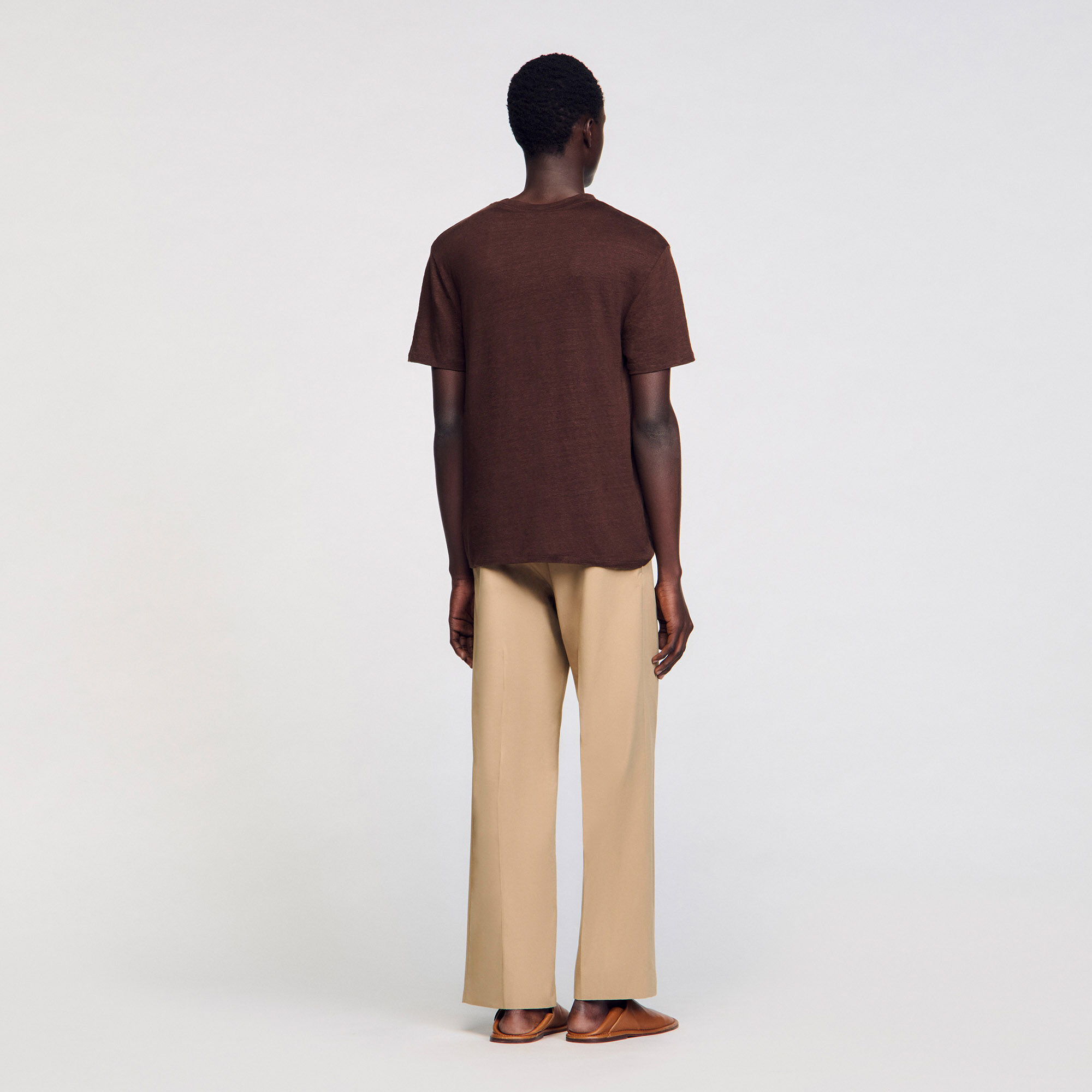 Certified linen T-shirt