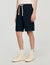 Elasticated waist cotton shorts