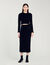 Velvet knit cropped cardigan