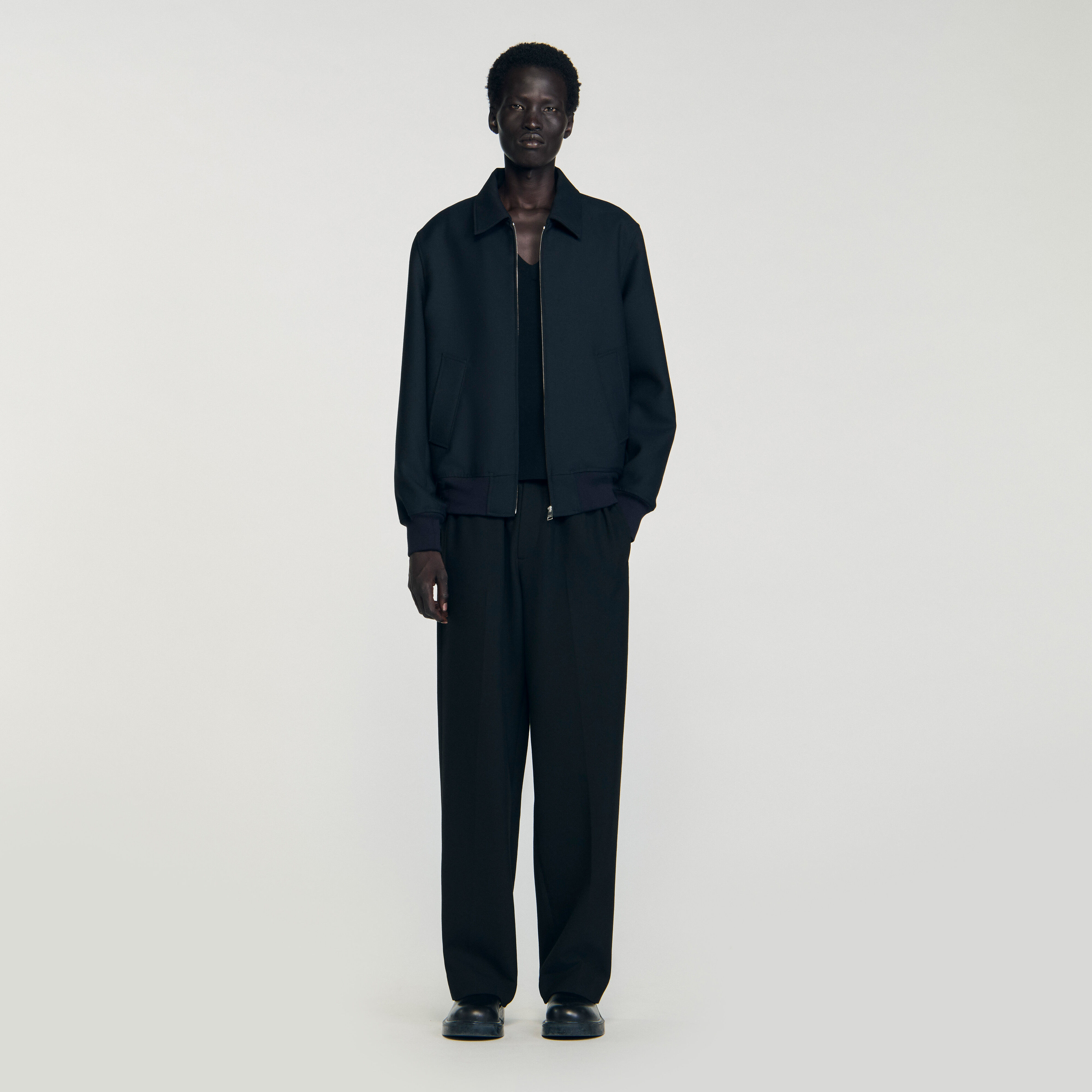 Black coats for men | Sandro Paris