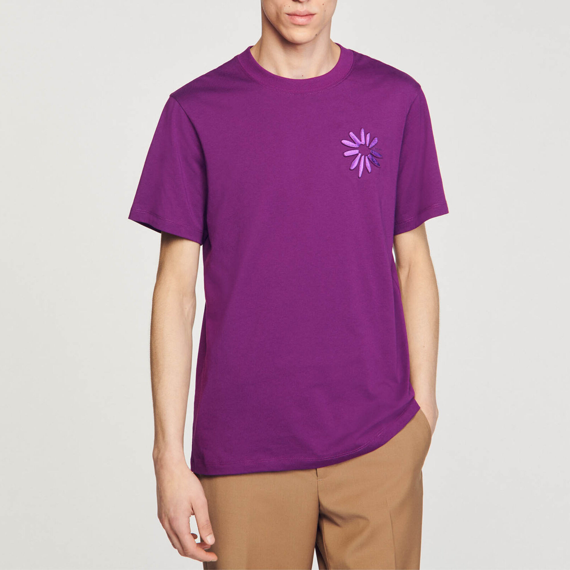 Cotton flower T-shirt