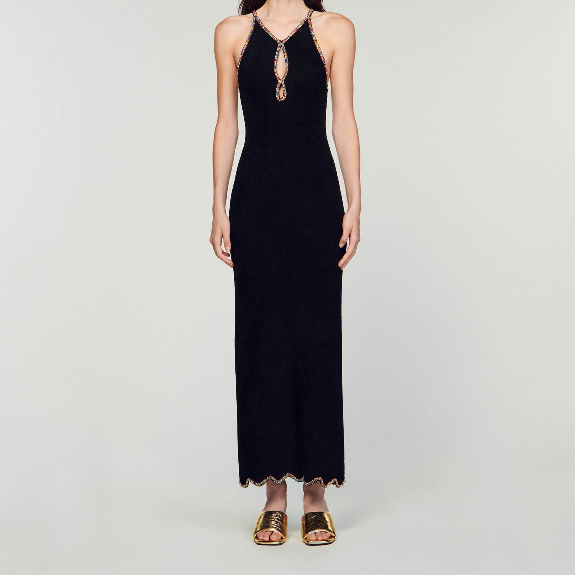Sleeveless maxi dress