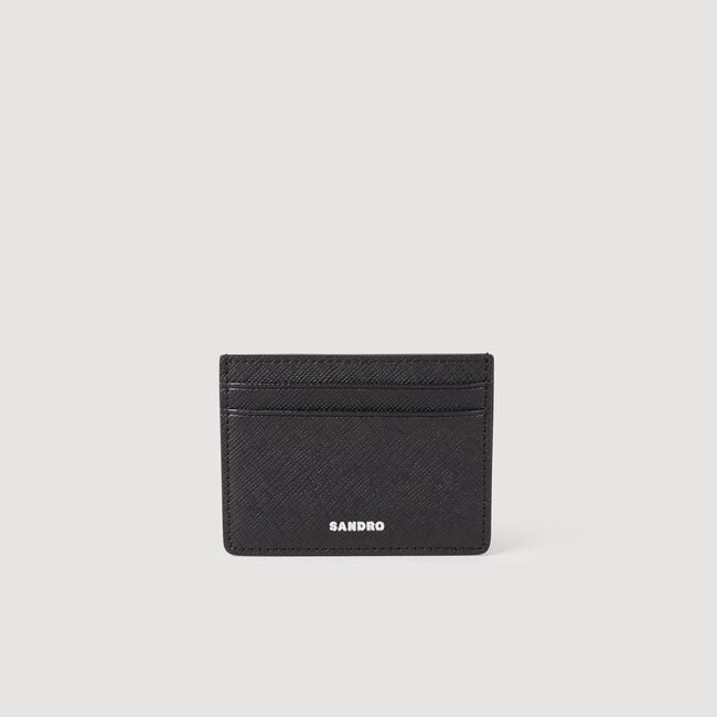 Reconstituted leather cardholder