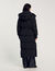 Long quilted jacket
