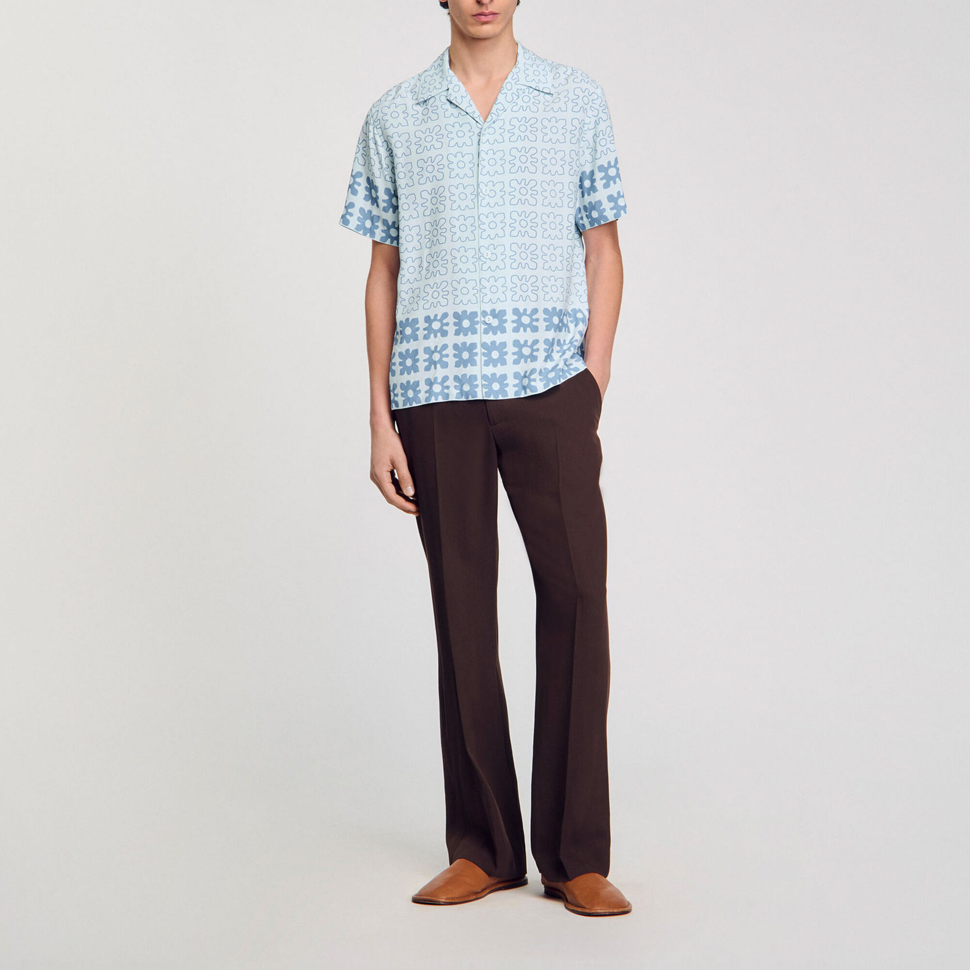 Floral motif shirt - Men | Sandro