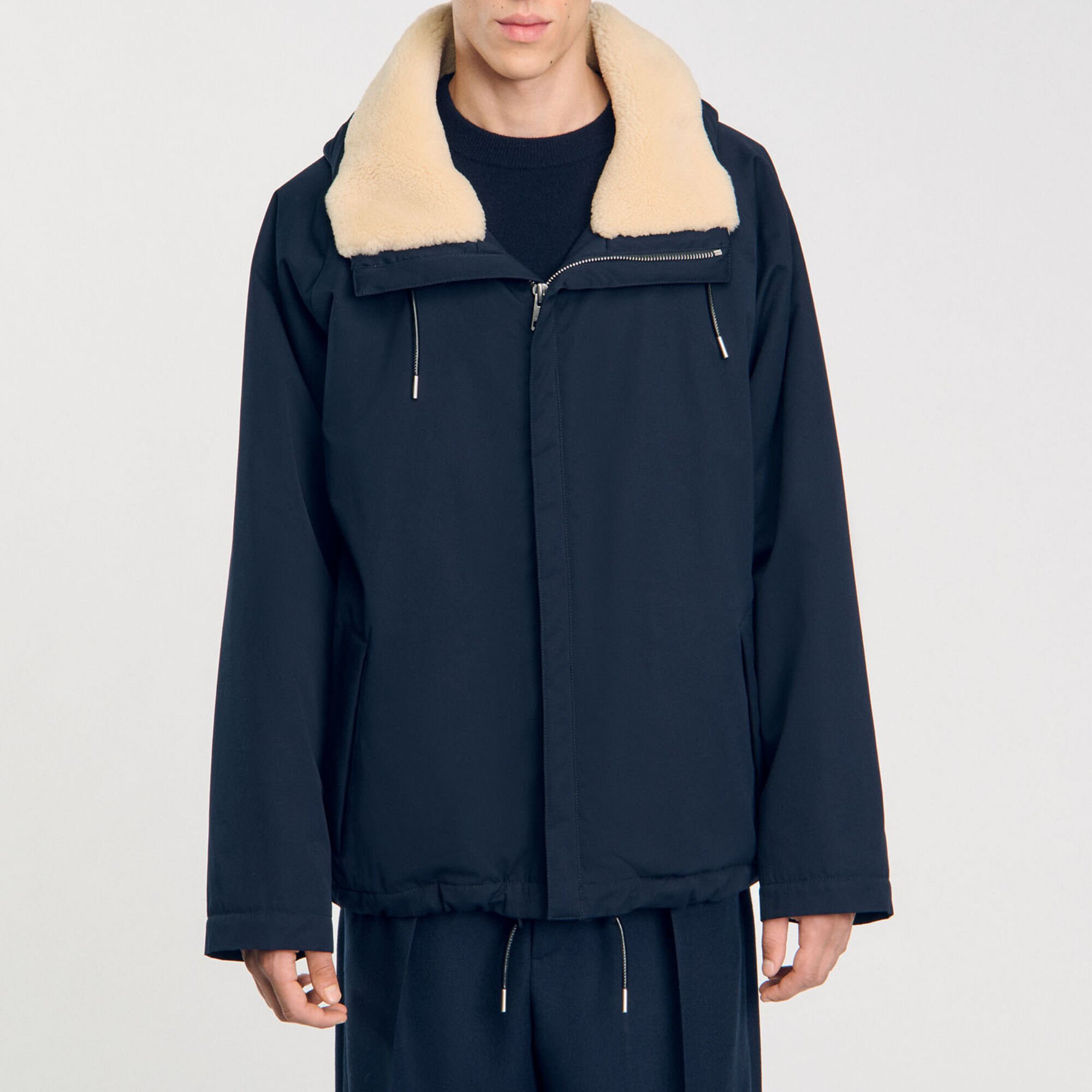 Quilted cotton parka