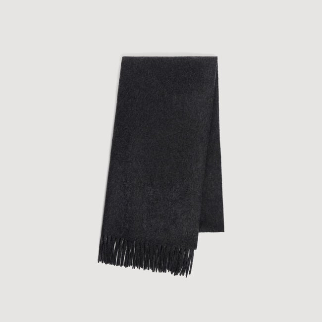 Wool and cashmere scarf - Men | Sandro
