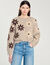 Floral knit jumper