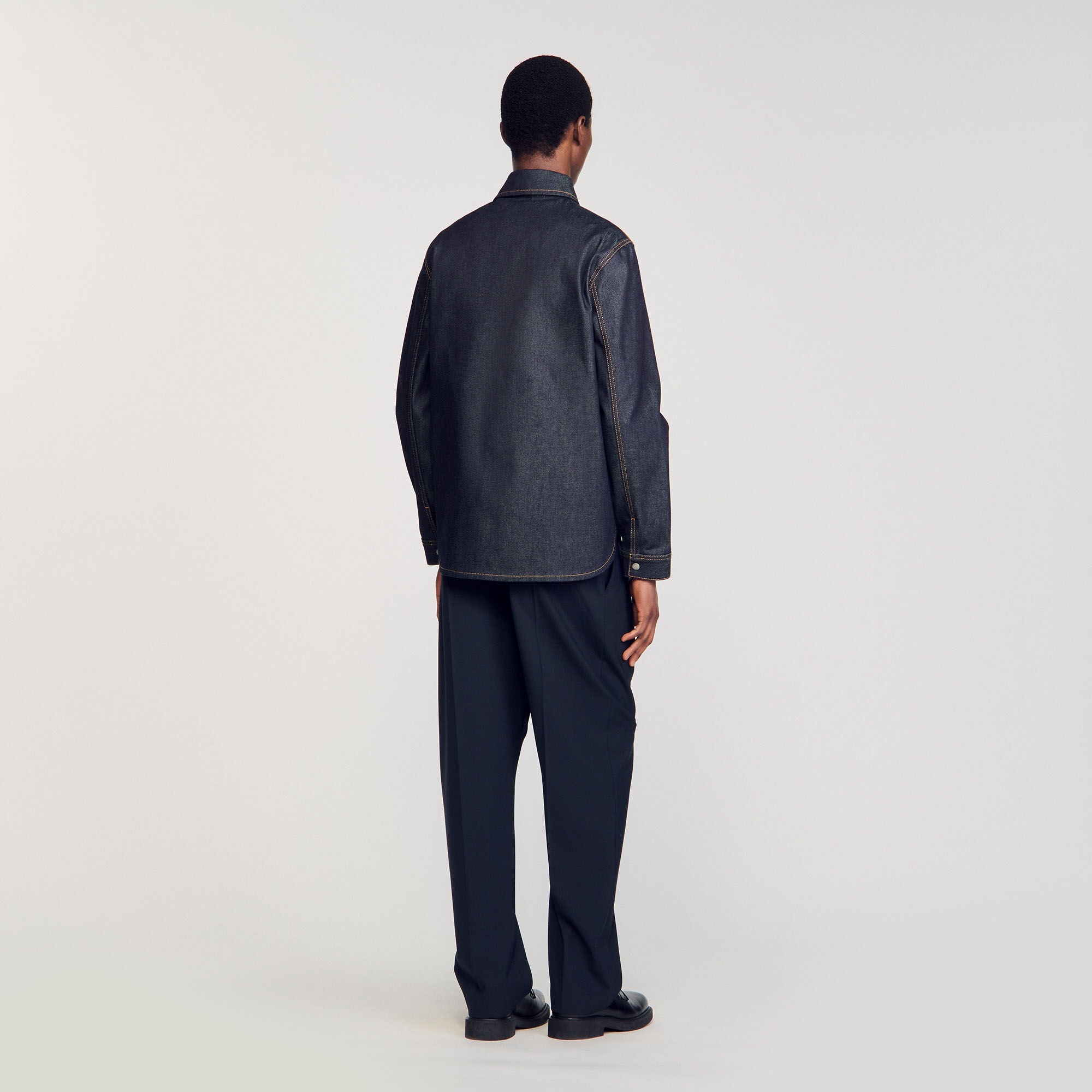 Denim overshirt