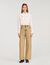 Faded wide-leg jeans