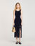 Fringed knit dress