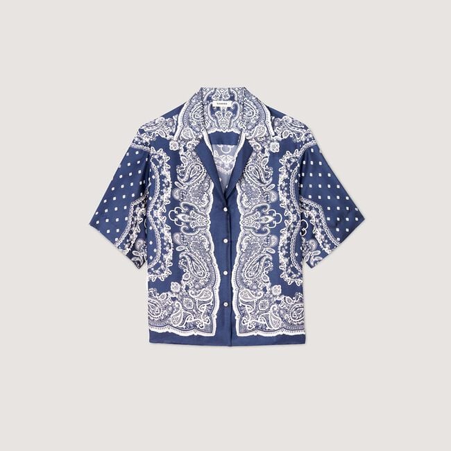 Bandana print shirt