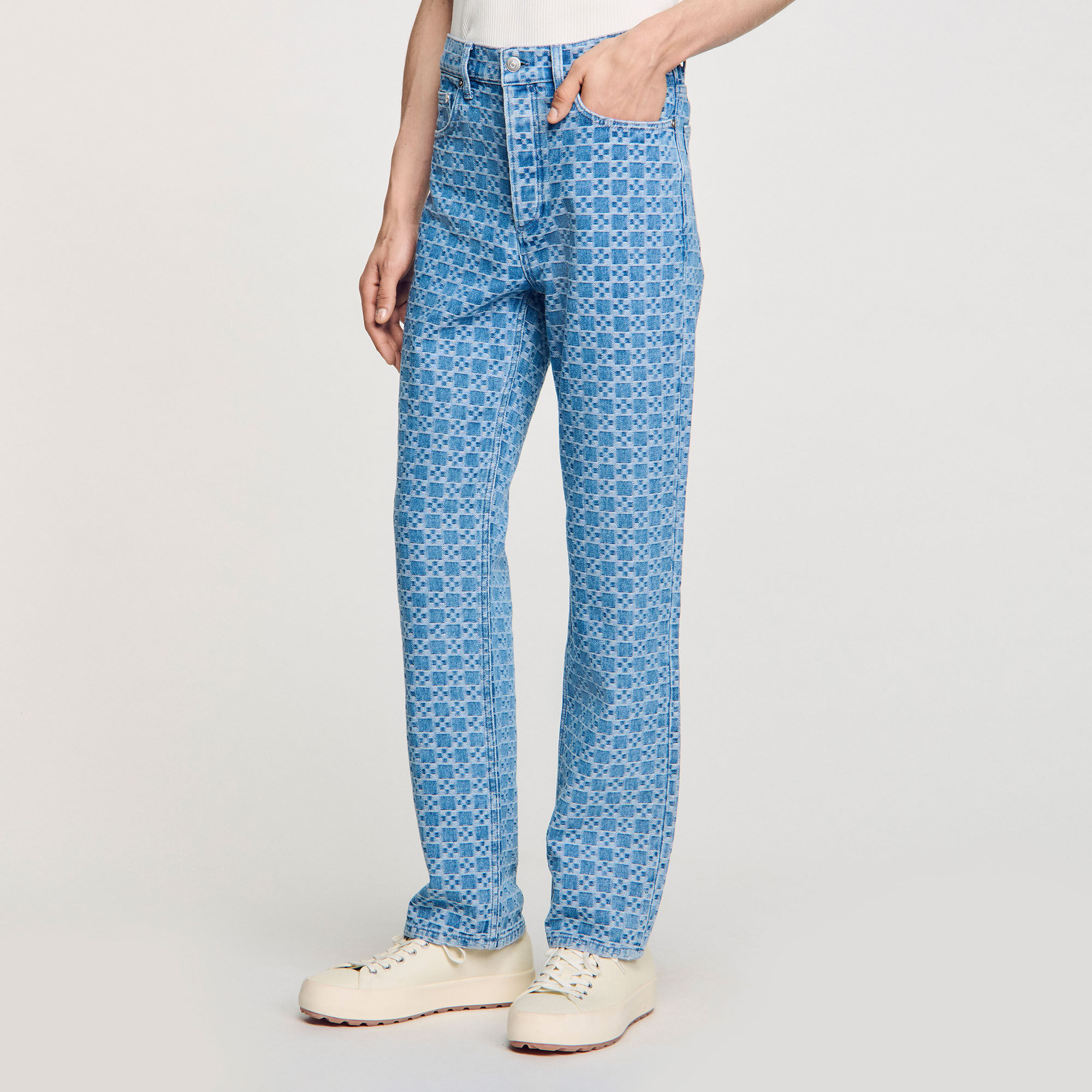 Regular-fit Square Cross jeans