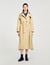 Belted double-breasted trench