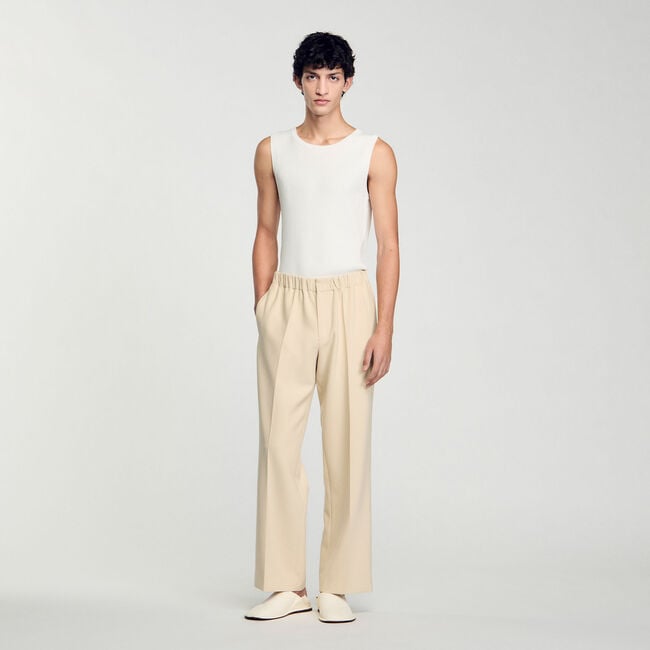 Wide-leg trousers