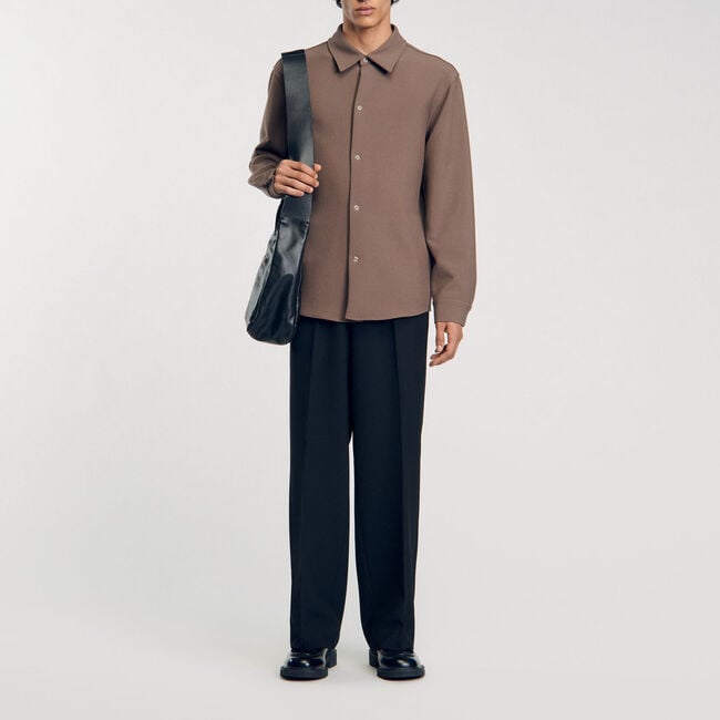 Long-sleeved jersey shirt