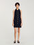 Peter Pan collar short dress