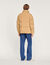 Oversized technical fabric padded jacket
