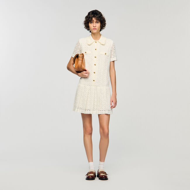 Short lace dress