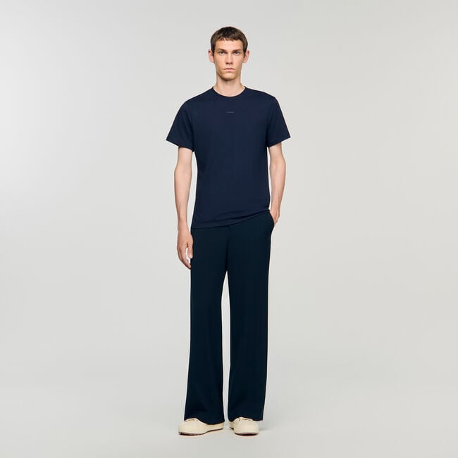 Cotton T-shirt with logo
