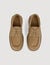 Split leather boat shoes